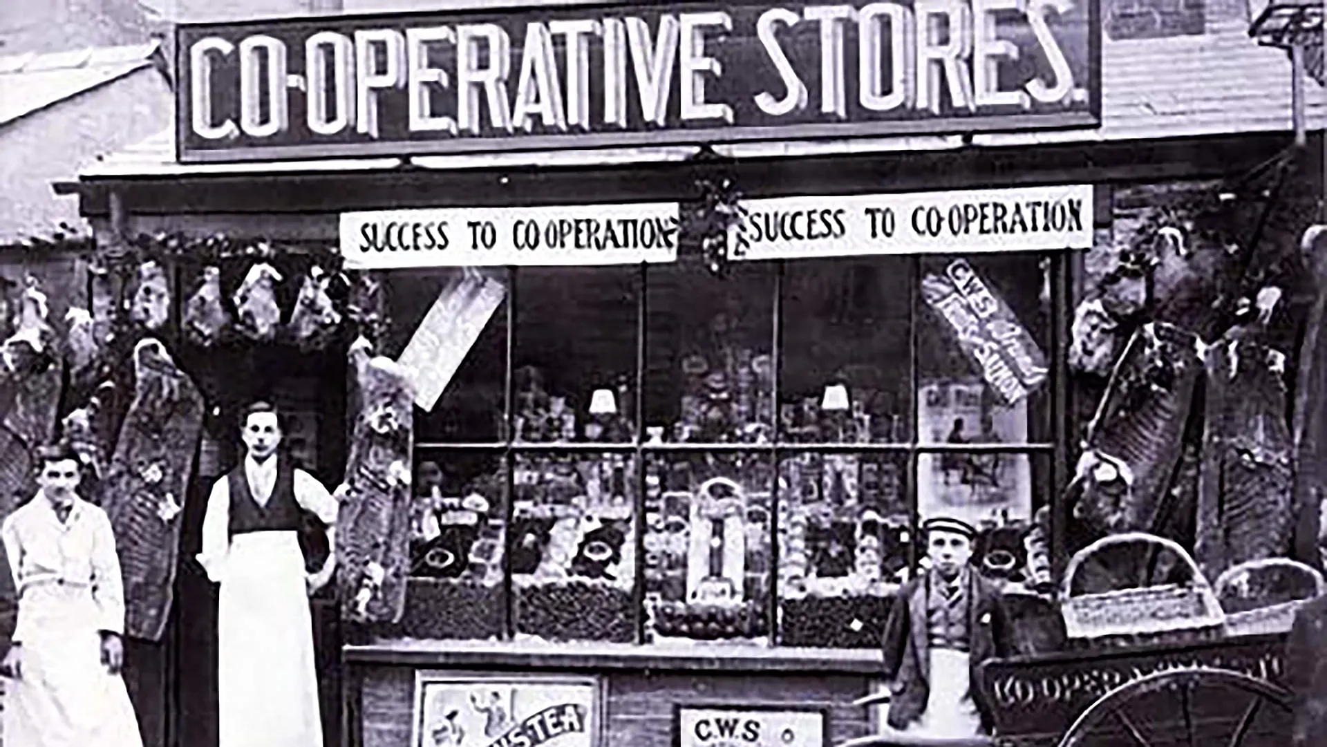 1844 – the original Co-Op store in Rochdale, Lancashire