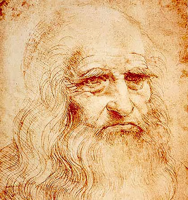 Portrait of Leonardo da Vinci
